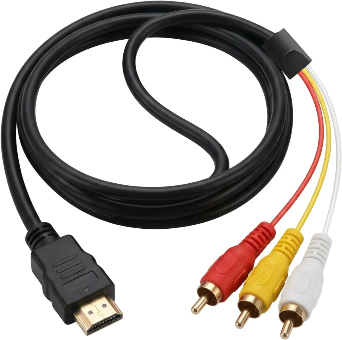 HDMI to RCA Adapter – Connect HD devices to AV monitors and TVs