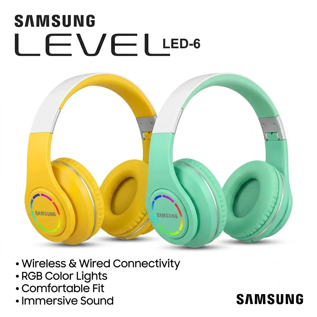 SAMSUNG LEVEL LED-6 headphones