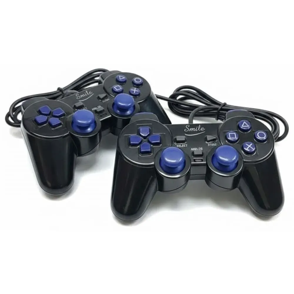 X2 Dual Wired USB Gaming Controllers for PC Professional Analog & Digital Control