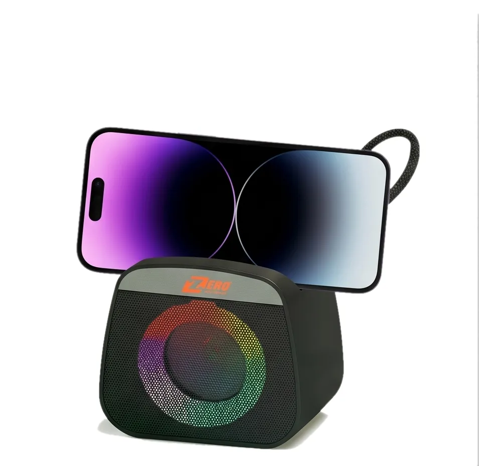 Z170 Bluetooth Speaker with RGB Lighting Supports Memory Card, Bluetooth, USB Flash and Microphone Output