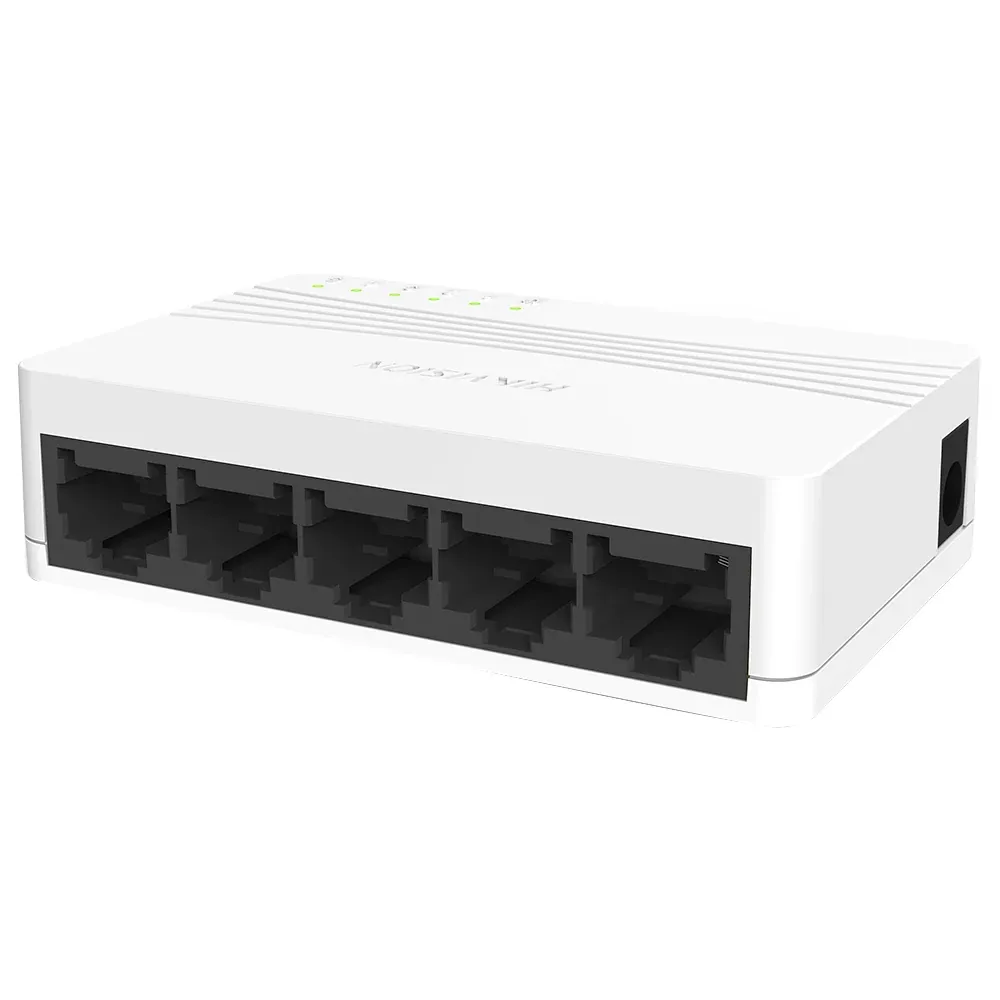 Hikvision DS-3E0105D-E Switch 5 Ports 10/100Mbps
